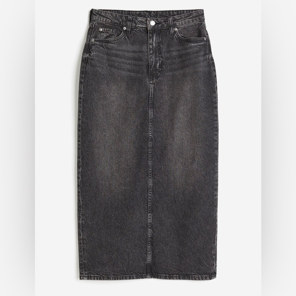 DENIM maxi skirt from H&M ~ size L